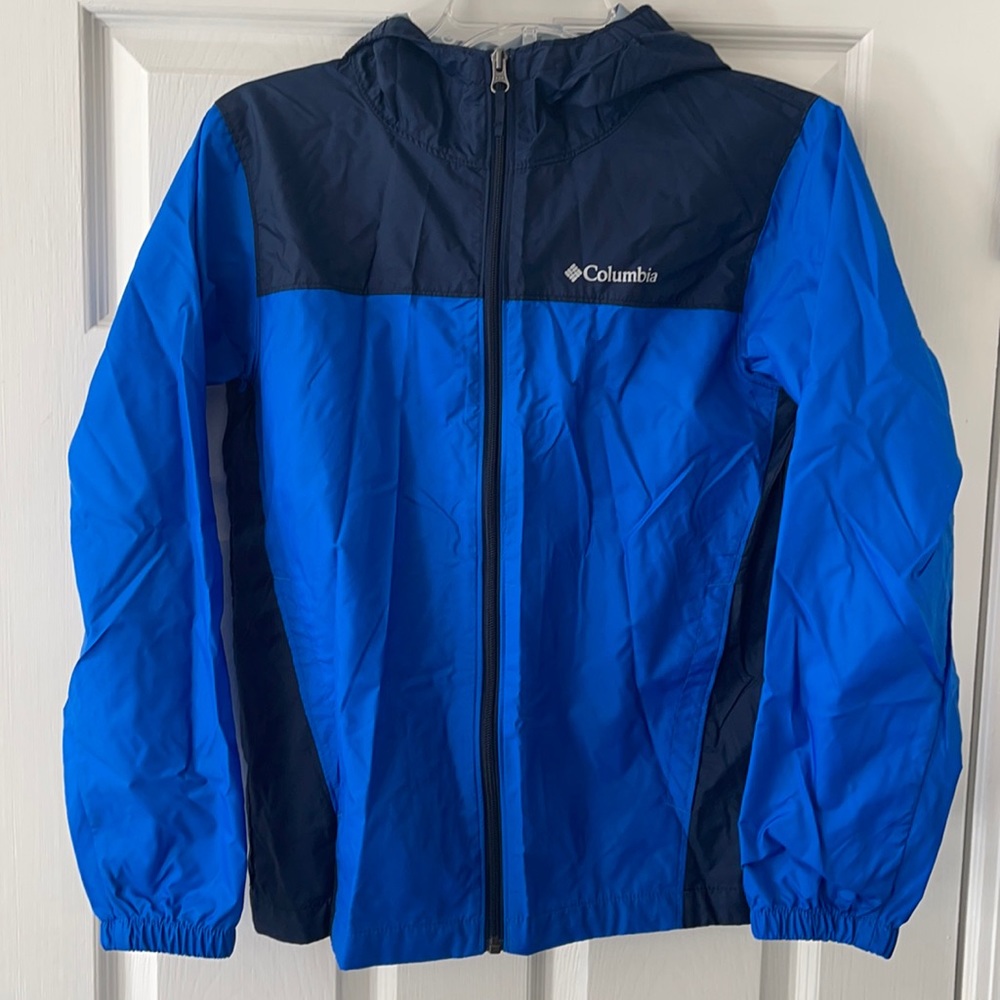 Youth hooded windbreaker/light rain jacket